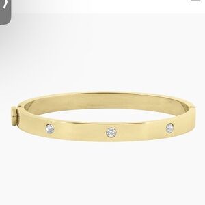 Gold Bangle Bracelet